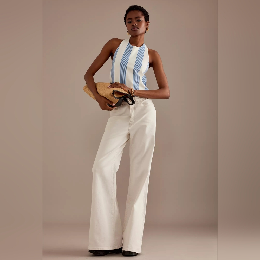 Anthropologie Bishop + Young Striped Tank